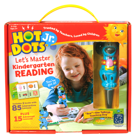 EDUCATIONAL INSIGHTS Hot Dots® Jr. Let's Master Kindergarten Reading 2391